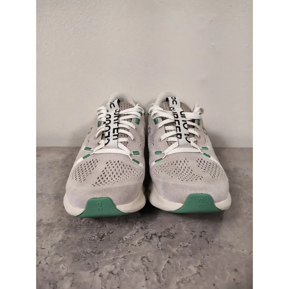On Cloudsurfer Shoes Womens 8.5 Gray Athletic Running Lightweight Sneakers GUC